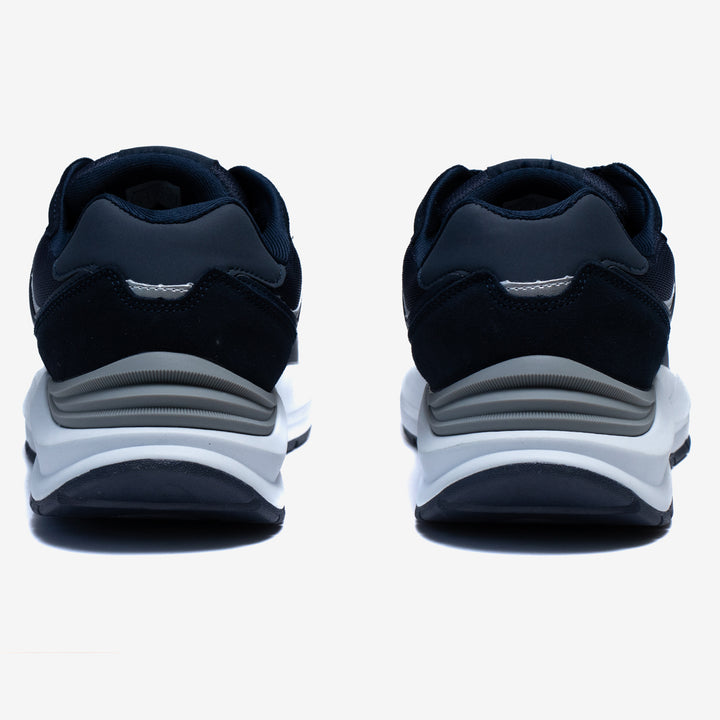 Men's Wide Fit Tredd Well Element Trainers in Navy - Image 1