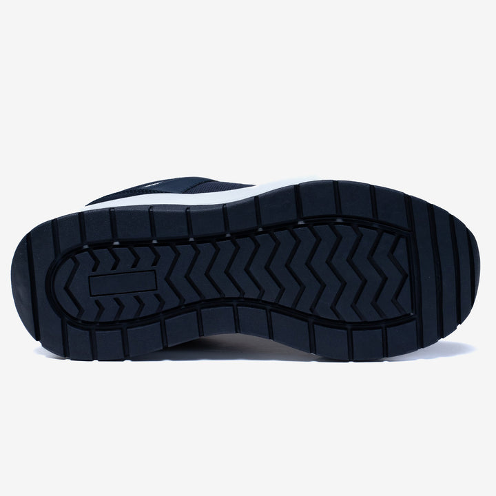 Men's Wide Fit Tredd Well Element Trainers in Navy - Image 1