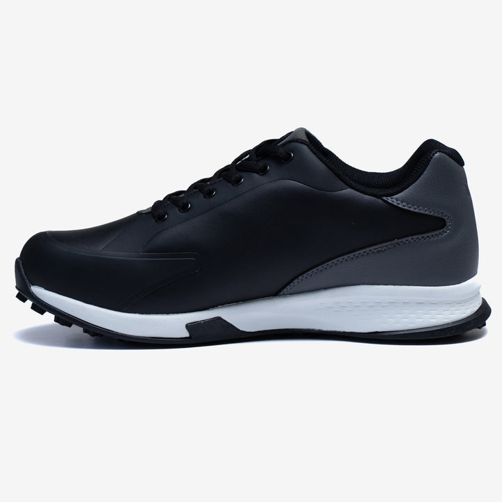 Men's Wide Fit Tredd Well Ignite Golf Pro Trainers in Black - Image 1