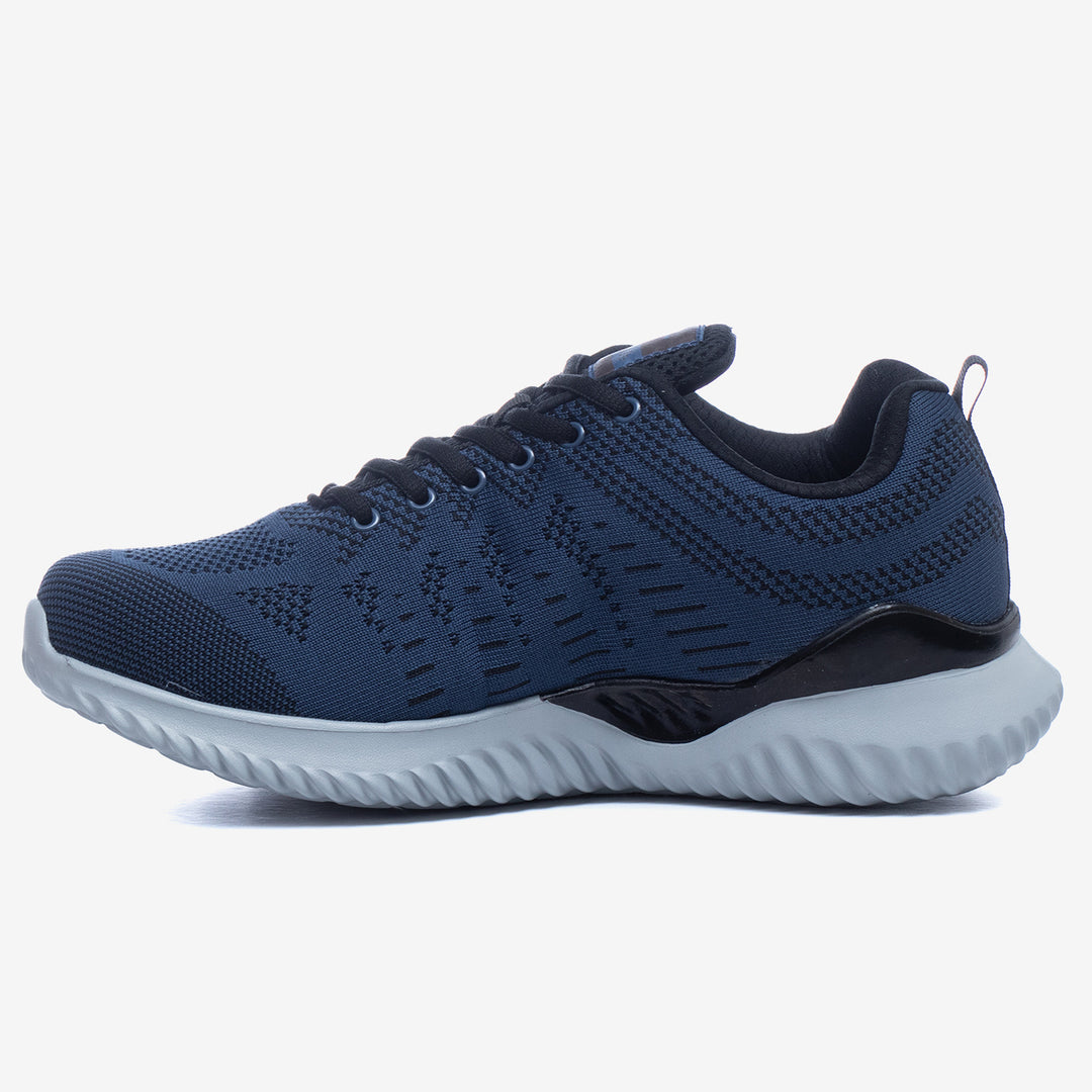 Women's Wide Fit Tredd Well Nitrate Trainers in Navy - Image 3