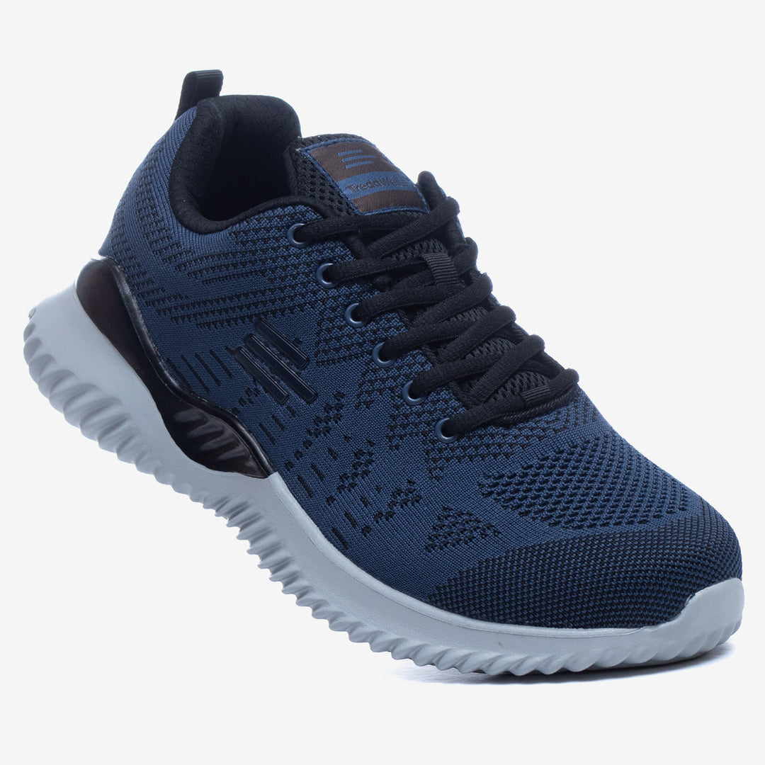 Women's Wide Fit Tredd Well Nitrate Trainers in Navy - Image 4