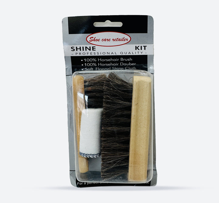 Wide Fit Shoe Shine Brush Kit in Default Title - Image 1