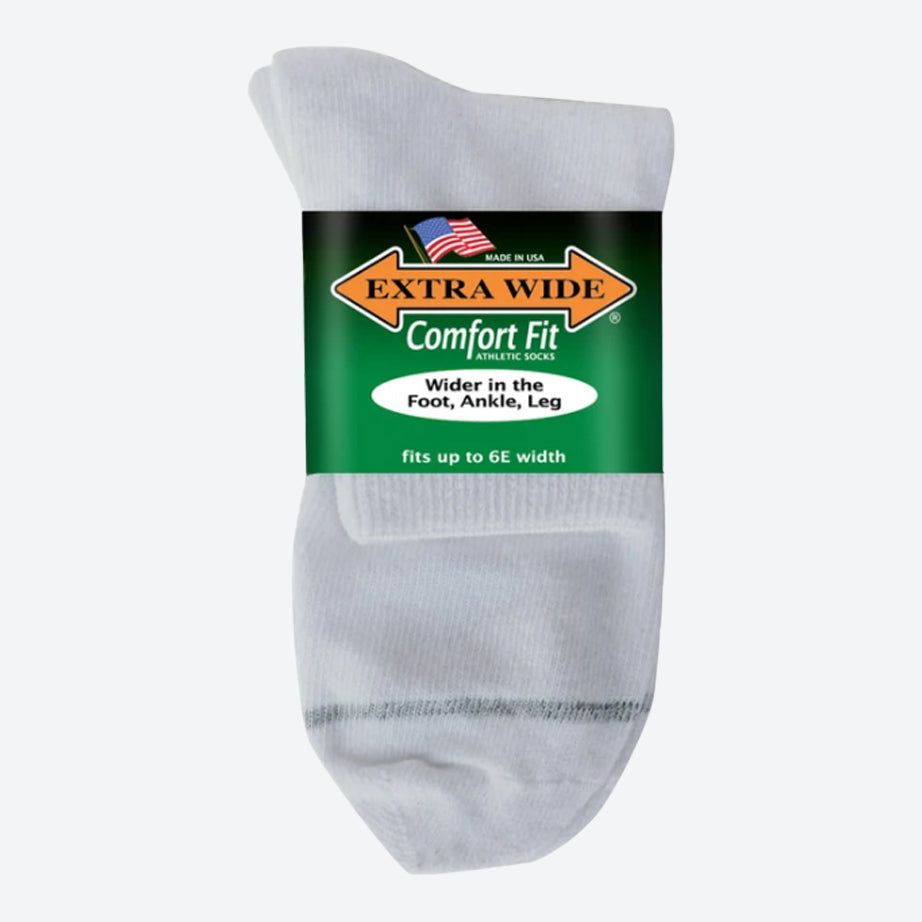 Men's Extra Wide 7500 Quarter Medical Socks in 8 UK-11 UK - Image 3