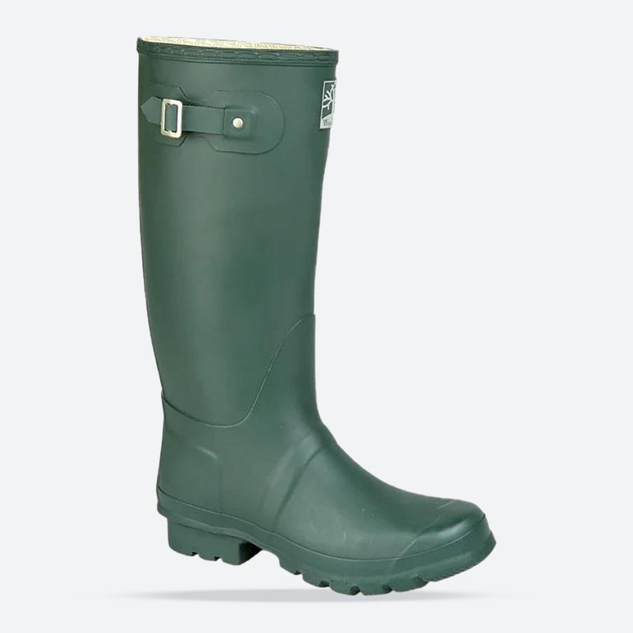 Men's Wide Fit Woodland W 260 Wellington Boots in Navy Blue - Image 4