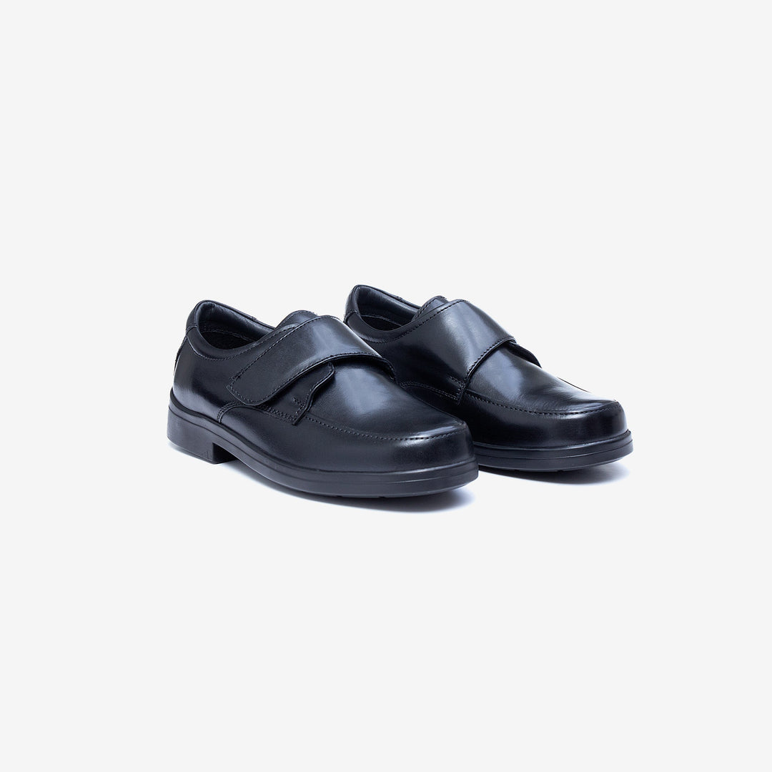 Mens Wide Fit Tredd Well York Shoes - Black in Black - Image 9