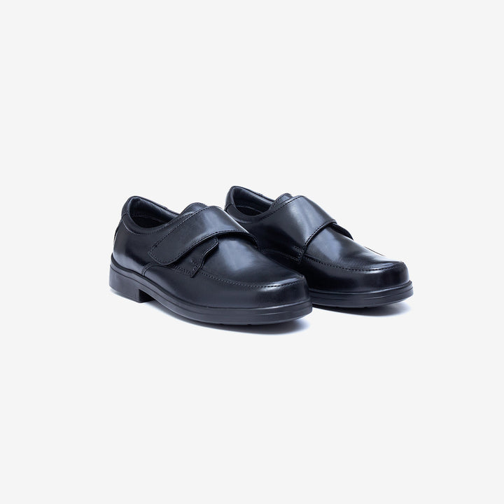 Mens Wide Fit Tredd Well York Shoes - Black in Black - Image 1