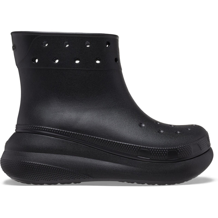 Women's Crocs 207946 Classic Crush Boots in Black - Image 1