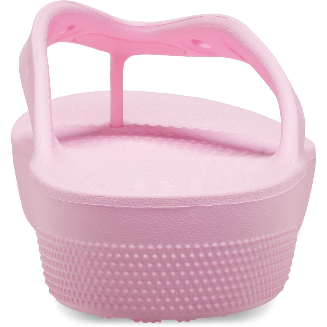 Women's Crocs 207714 Classic Platform Flip Flop in Bone - Image 19
