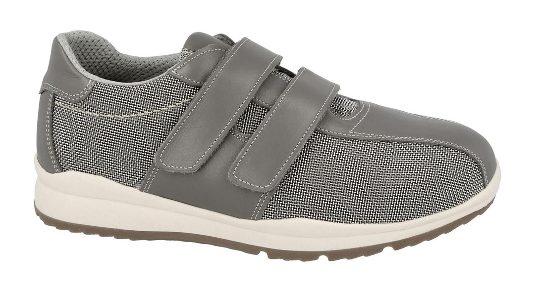 Mens Wide Fit DB Logan Shoes in Tan - Image 10
