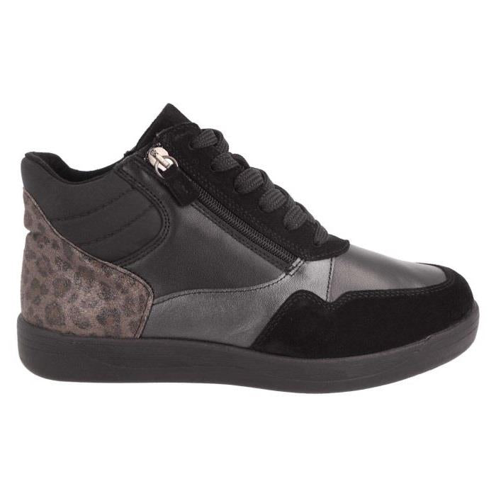 Women's Wide Fit DB Freya Shoes in Black Multi - Image 1