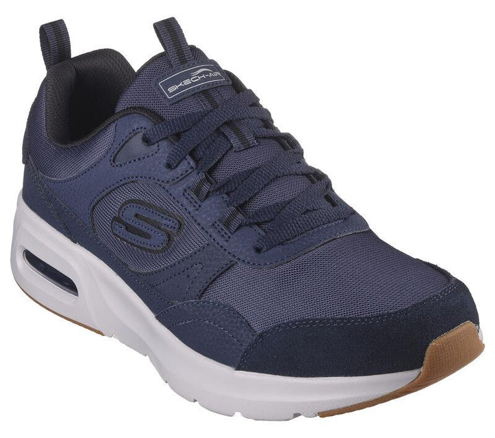 Men's Wide Fit Skechers 232646 Court Homegrown Skech Air Trainers in Navy/Black - Image 1