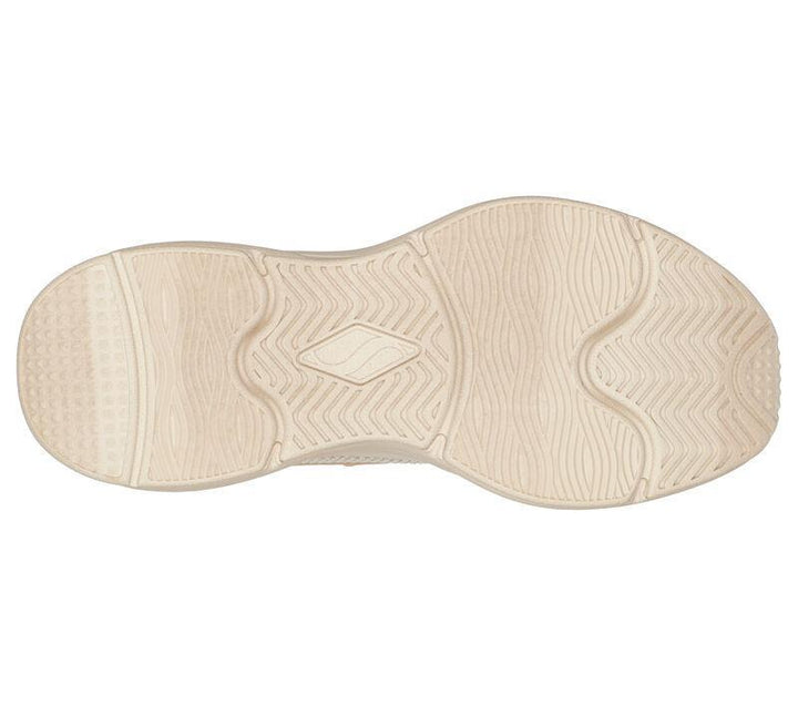 Women's Wide Fit Skechers 177402 Street Twisterz Lighten Up Trainers - Sand in Sand - Image 1