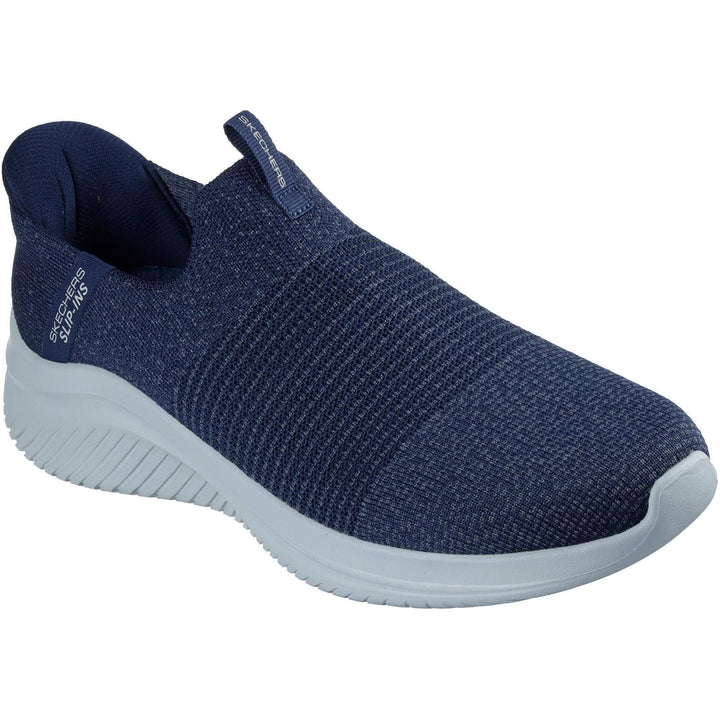 Men's Wide Fit Skechers 232901 Slip-ins Ultra Flex 3.0 Nezzo Trainers in Navy/Blue - Image 1
