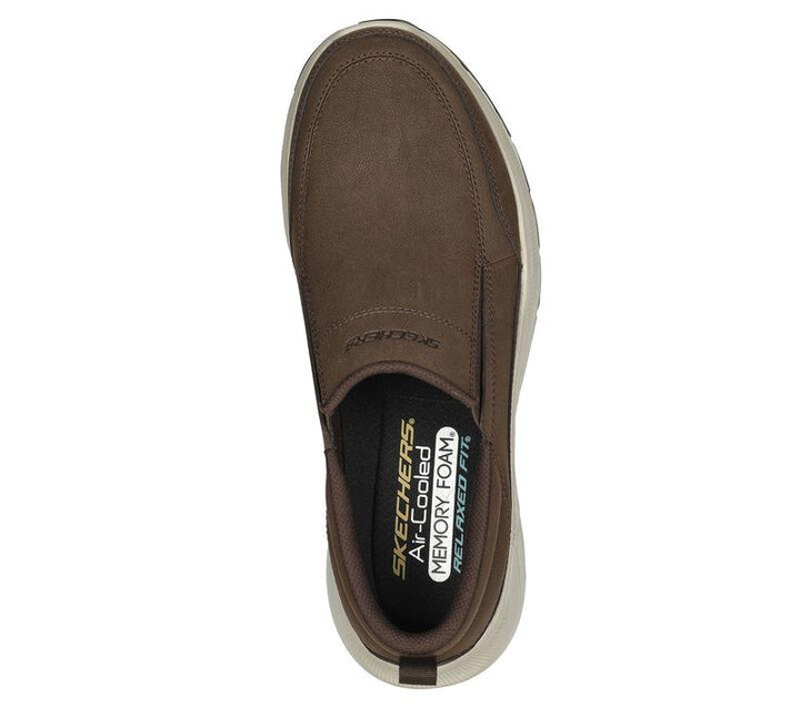 Men's Wide Fit Skechers 232517 Equalizer 5.0 Harvey Trainers in Chocolate - Image 1