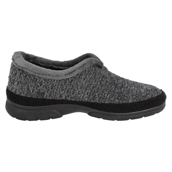 Men's Wide Fit DB Graham Shoes in Navy / Black Textile - Image 1