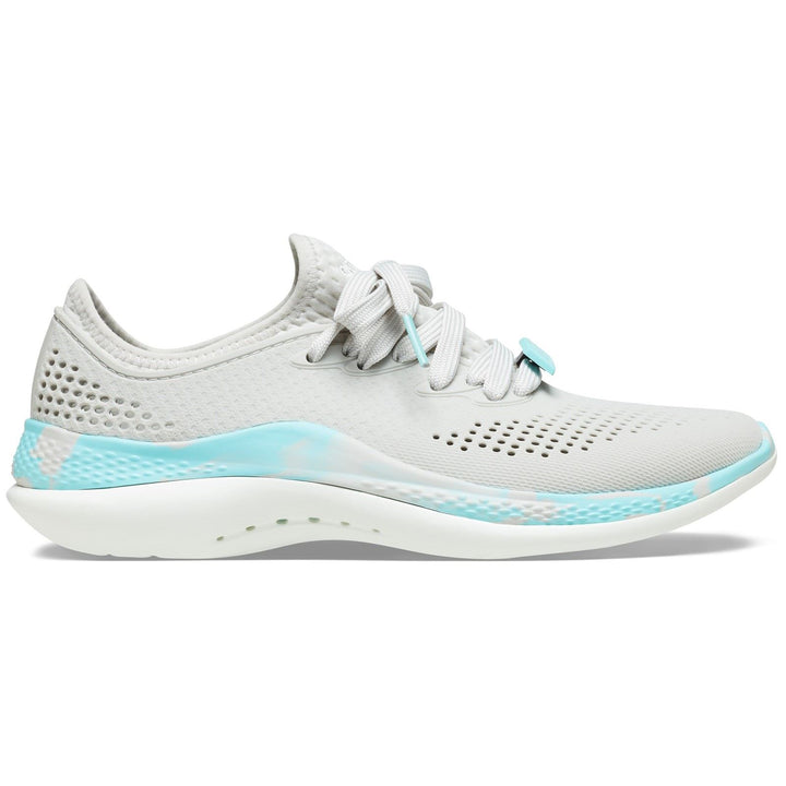 Women's Crocs 207632 Literide 360 Marbled Pacer Shoes in White/Multi - Image 1