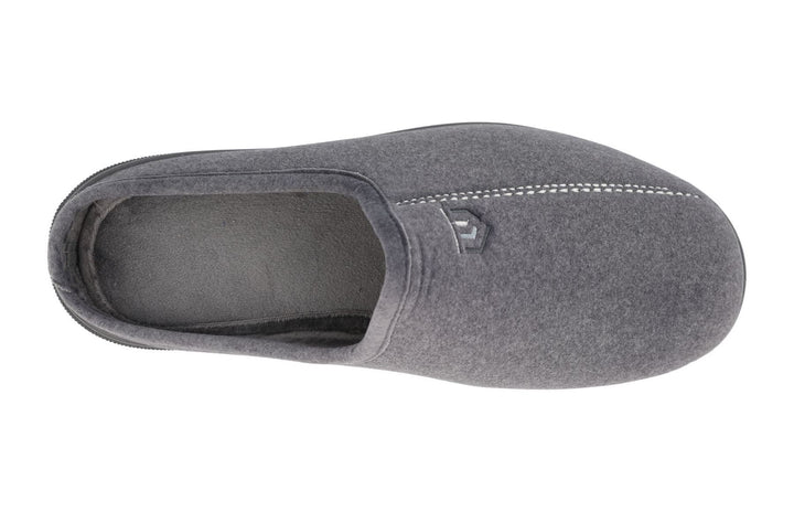 Men's Wide Fit DB Fred Mules in Grey - Image 1