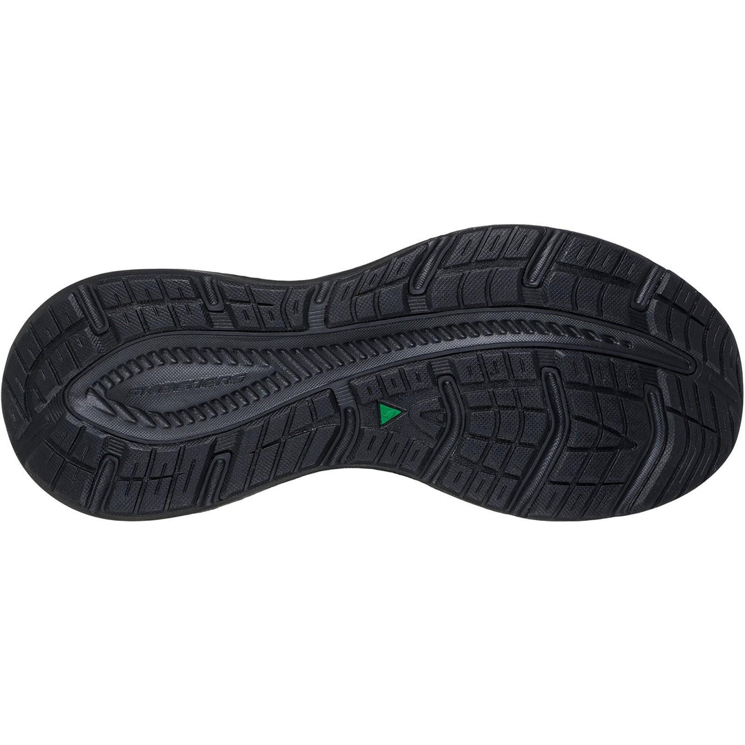 Men's Relaxed Fit Skechers 232842 Waterproof Edgeride Konzo Trainers in Black - Image 6