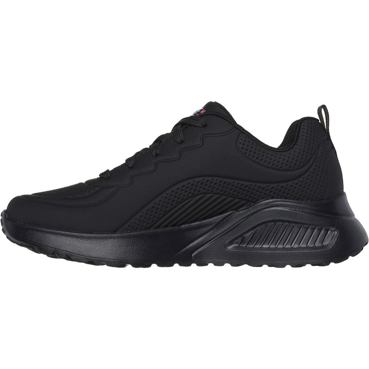 Women's Wide Fit Skechers 177977 Uno Lite Heart Of Hearts Trainers in Black/Multi - Image 1