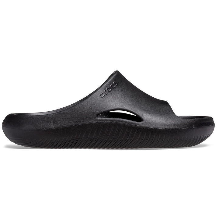 Men's Crocs 208392 Mellow Recovery Slippers in Black - Image 1
