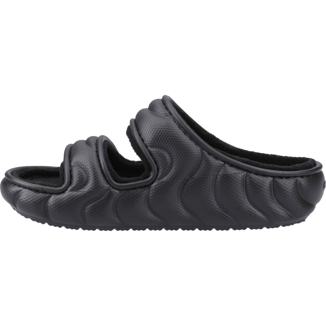 Women's Crocs 210074 Classic Cozzzy Overpuff Sandals in Black - Image 4