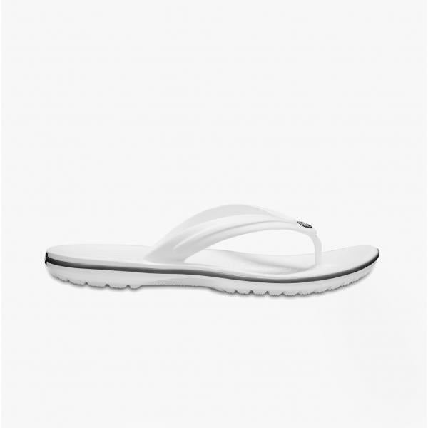 Mens Crocs 11033 Crocband Flip Flops in Black - Image 14