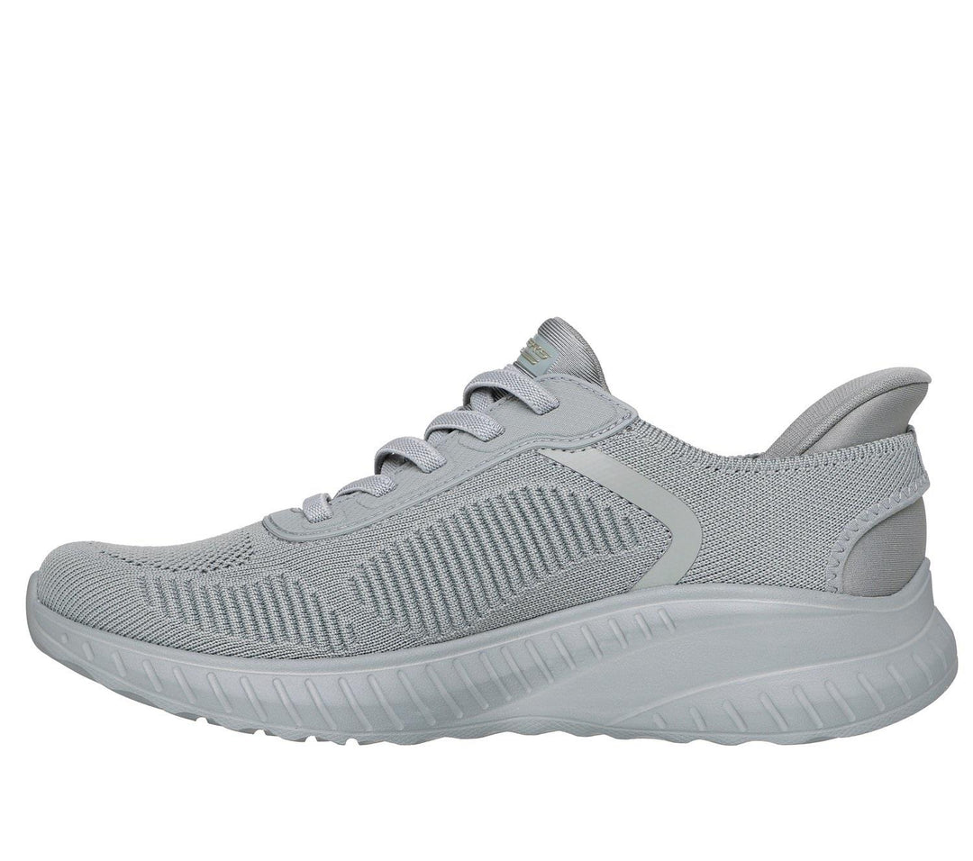Women's Wide Fit Skechers 117497W Slip-ins Sport Squad Chaos Trainers in Lavender - Image 11