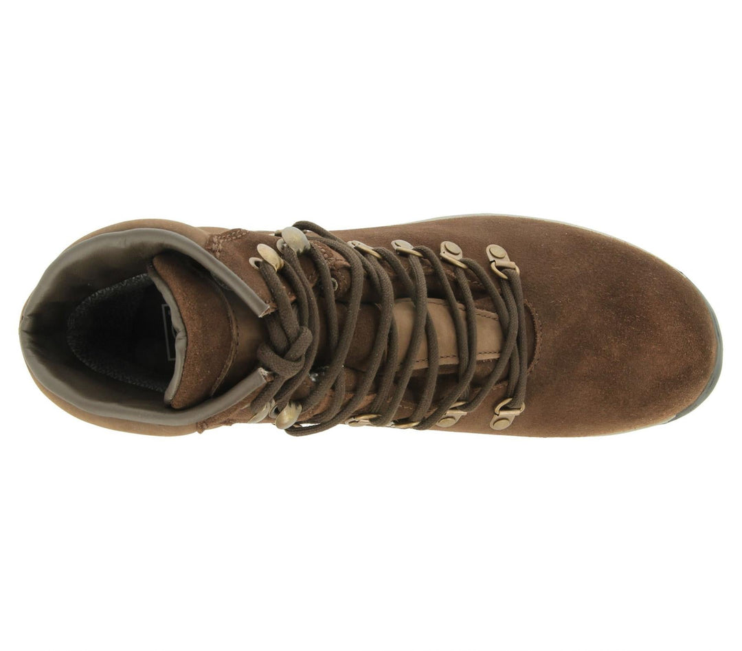 Mens Wide Fit DB Colorado Waterproof Boots in Black Suede - Image 6