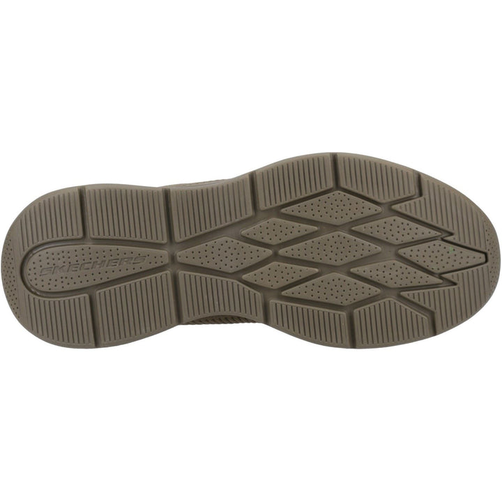 Men's Wide Fit Skechers 117379 Squad Air Sweet Encounter Trainers in Olive - Image 1