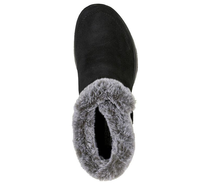 Women's Wide Fit Skechers 144041 On The Go Joy - First Glance Boots in Black/Grey - Image 1