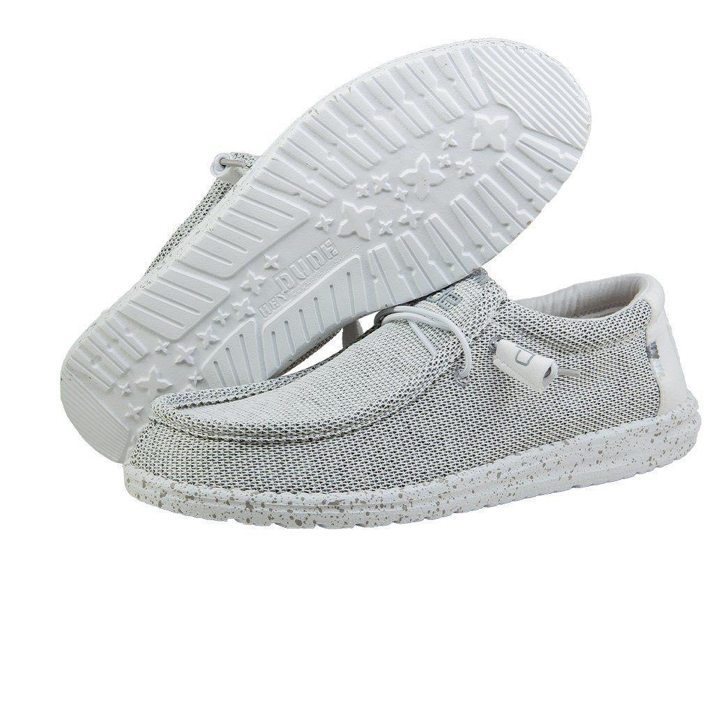 Men's Heydude Classic Wally Sox Shoes in Ice Grey - Image 8
