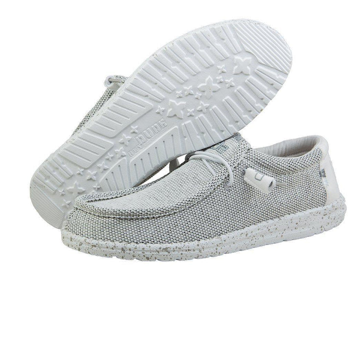Men's Heydude Classic Wally Sox Shoes in Ice Grey - Image 1