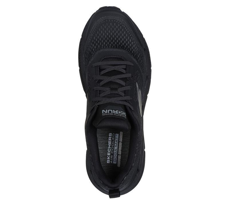 Men's Wide Fit Skechers 220840WW Max Cushioning Premier 2.0 Vantage Trainers in Black / Charcoal - Image 5