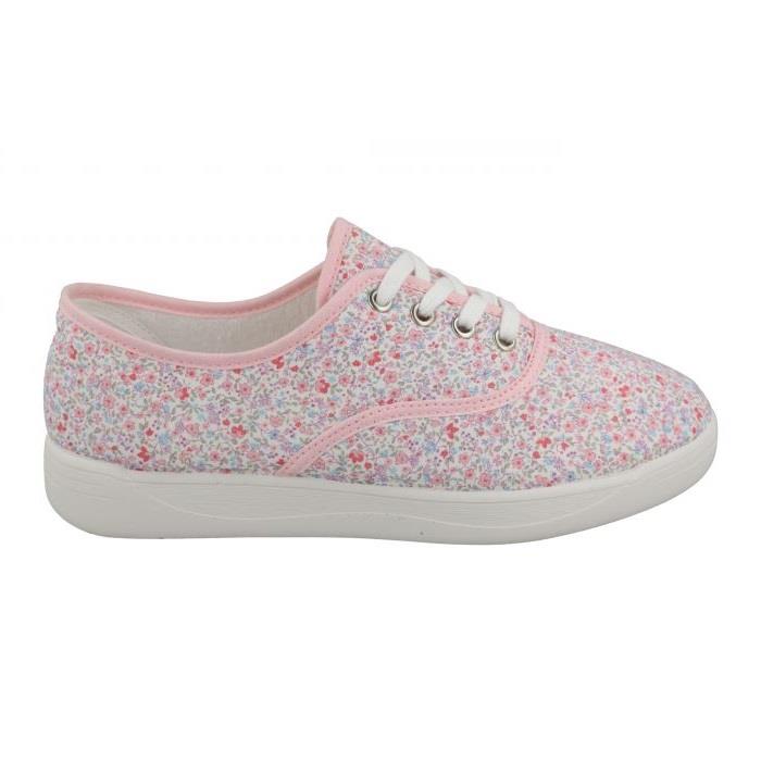 Women's Wide Fit DB Kangaroo Canvas Shoes in Sky Blue - Image 7
