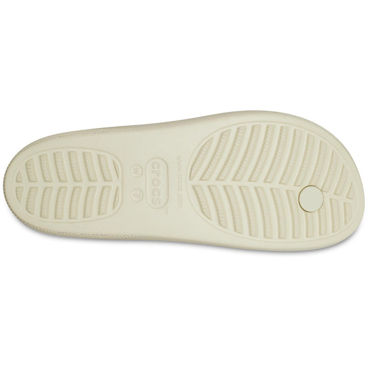 Women's Crocs 208770 Nostalgia Platform Flip Flop in Bone/Multi - Image 1