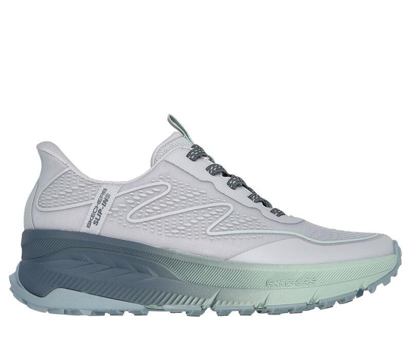 Women's Wide Fit Skechers 180157 Slip-ins Switch Back Trainers in Navy - Image 7