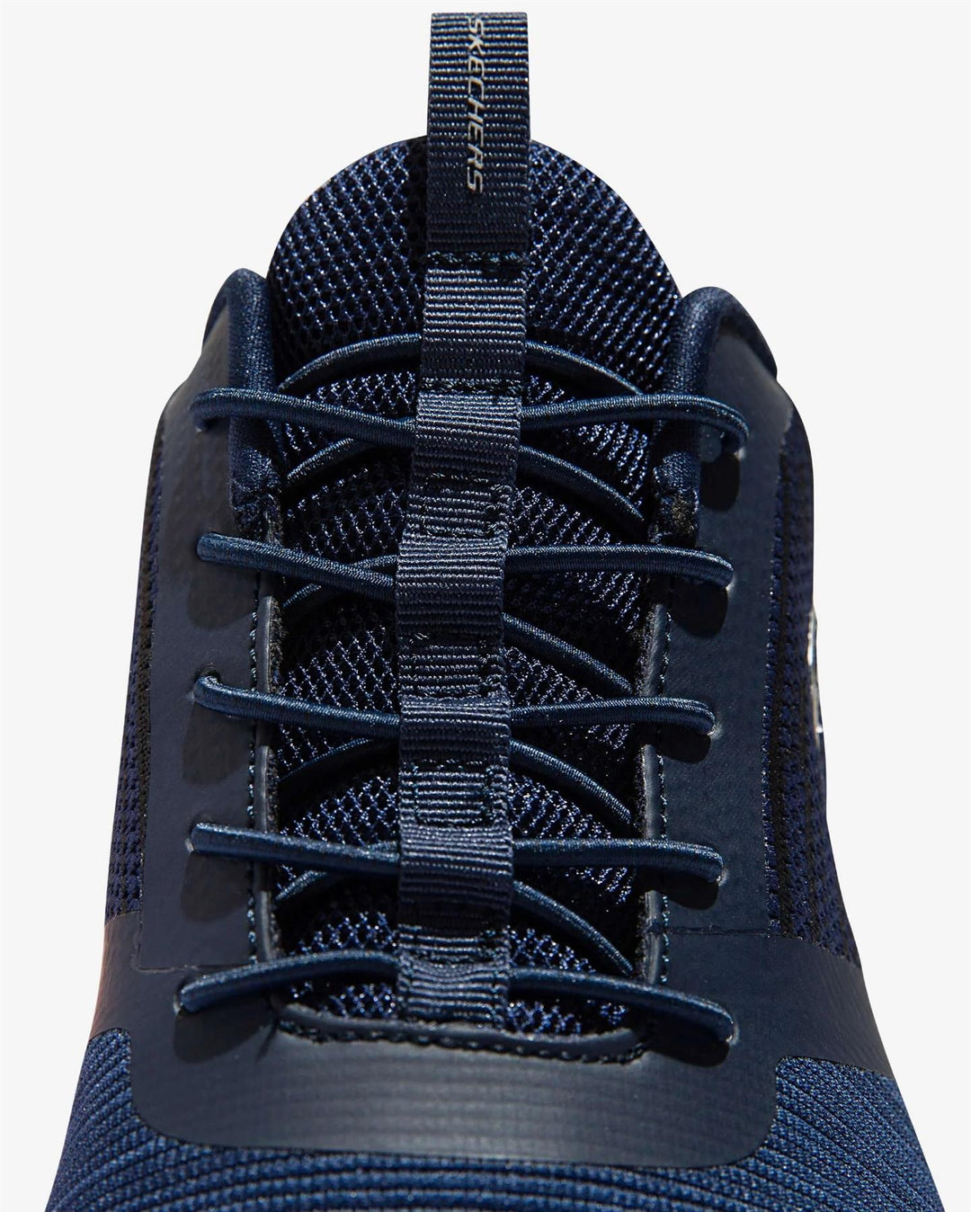 Men's Wide Fit Skechers 52504 Bounder Walking Trainers in Navy - Image 7