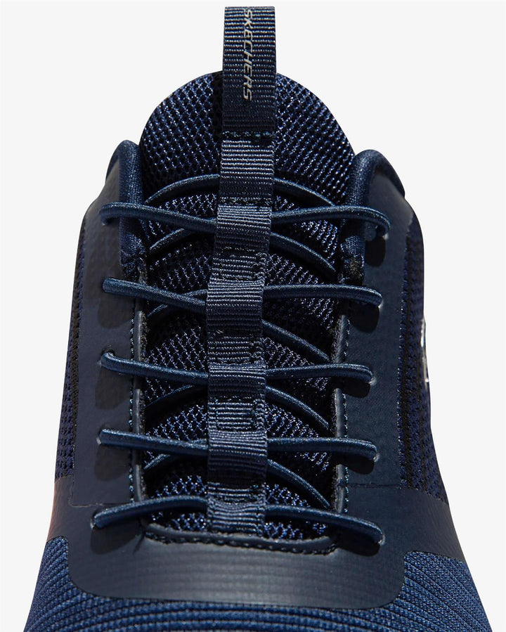 Men's Wide Fit Skechers 52504 Bounder Walking Trainers in Navy - Image 1