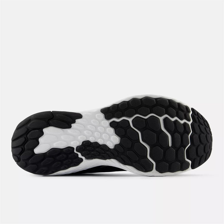 Men's Wide Fit New Balance MEVOZLK4 Running Trainers - Fresh Foam in Black/White - Image 1