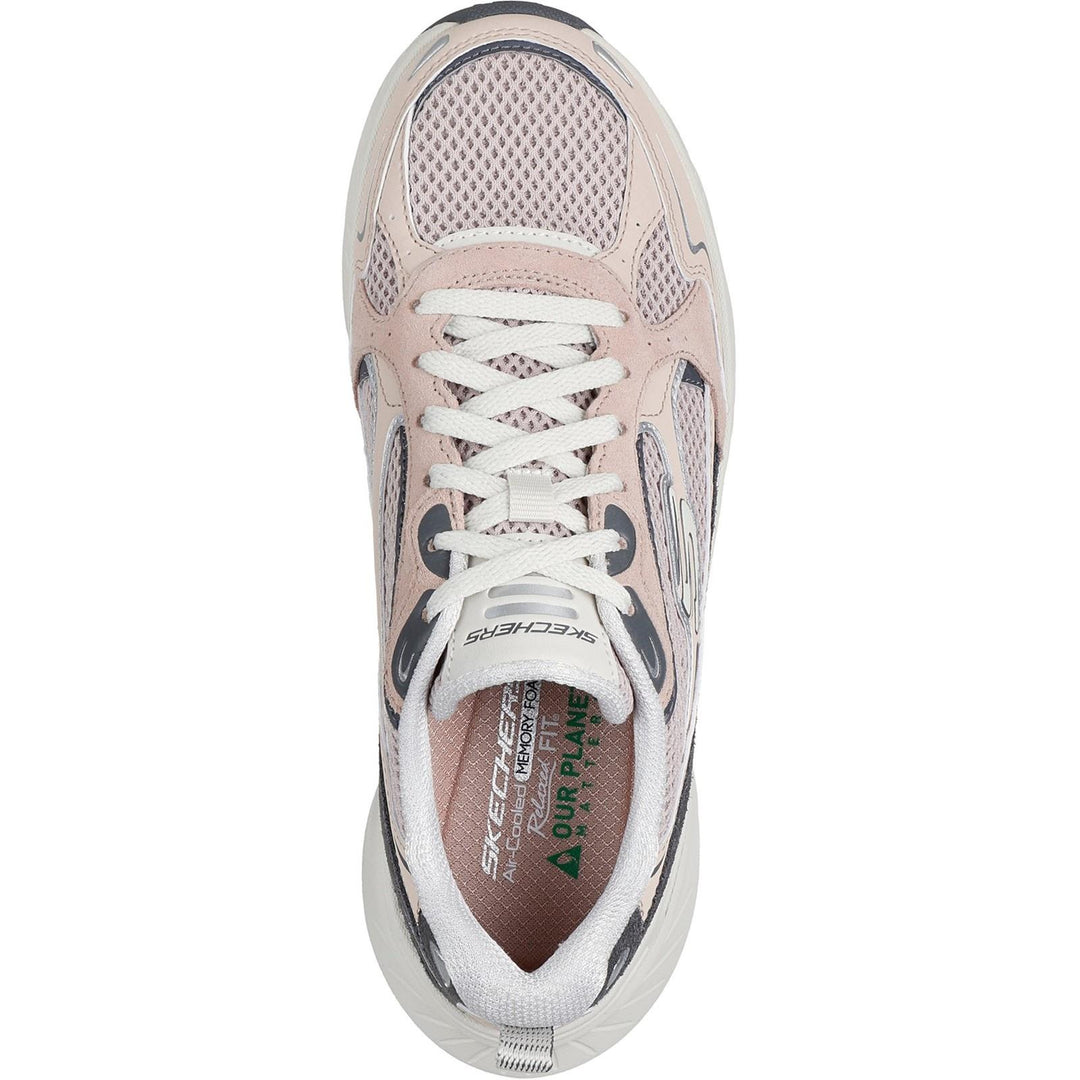 Women's Wide Fit Skechers 150493 Edgeride Trainers in Slate - Image 12
