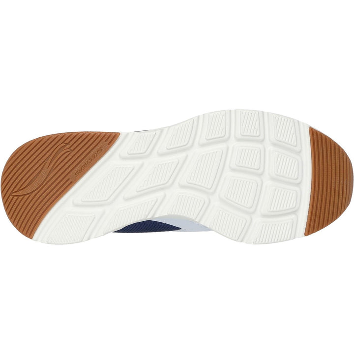 Women's Wide Fit Skechers 150076 Skech Air Court Trainers in Navy/Multi - Image 1