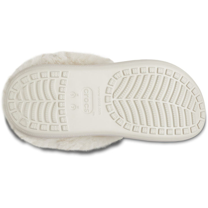 Women's Crocs 208446 Furever Crush Clog in Bone - Image 1