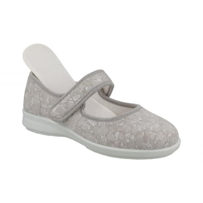 Women's Wide Fit Db Pelican Canvas Shoes in Pink Canvas - Image 12