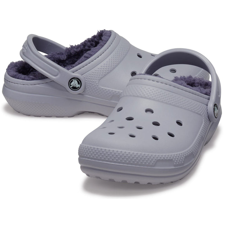 Women's Crocs 203591 Classic Lined Clog Sandals in Cassis - Image 1