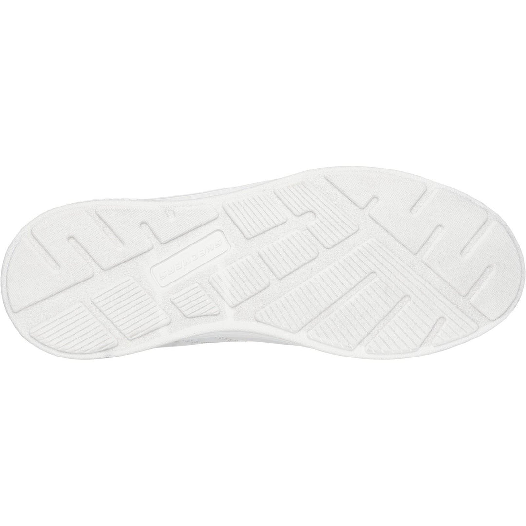 Men's Wide Fit Skechers 210946 Cavell Hensley Shoes - White in White - Image 6