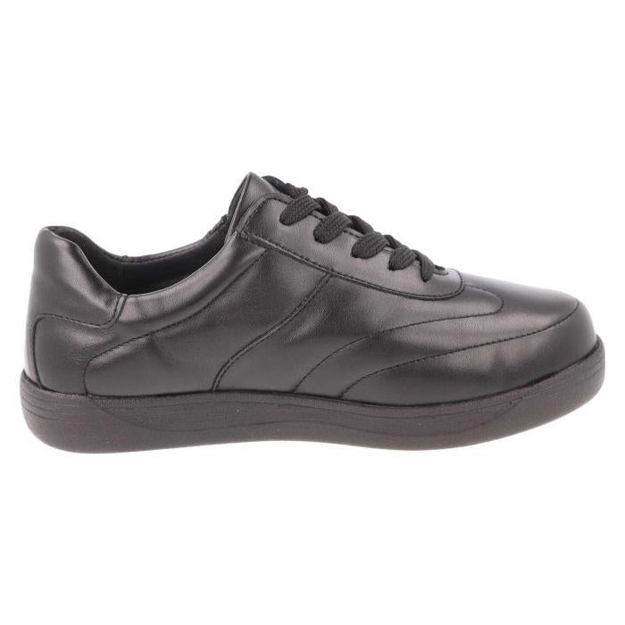 Women's Wide Fit DB Jessica Shoes in Black Synthetic - Image 1