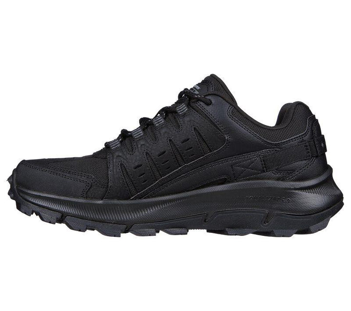 Men's Wide Fit Skechers 237501 Equalizer 5.0 Trail-Solix Walking Trainers - Black in Black - Image 1
