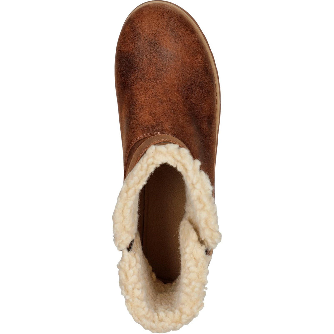 Women's Wide Fit Skechers 167615 Keepsakes 2.0 Boots in Chocolate - Image 5