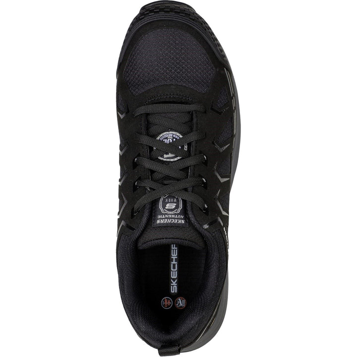 Men's Wide Fit Skechers 200127EC Malad II Safety Trainers in Black - Image 1