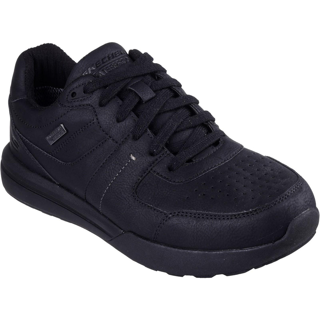 Men's Wide Fit Skechers 205236 Waterproof Netson Trainers in Brown - Image 3